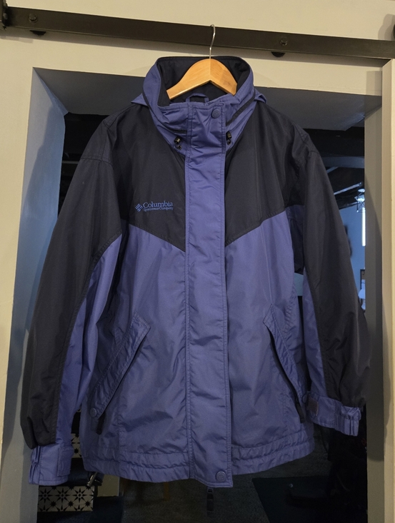 Columbia Jackets & Blazers - Columbia Two-Tone Blue Waterproof Jacket Size M/L
